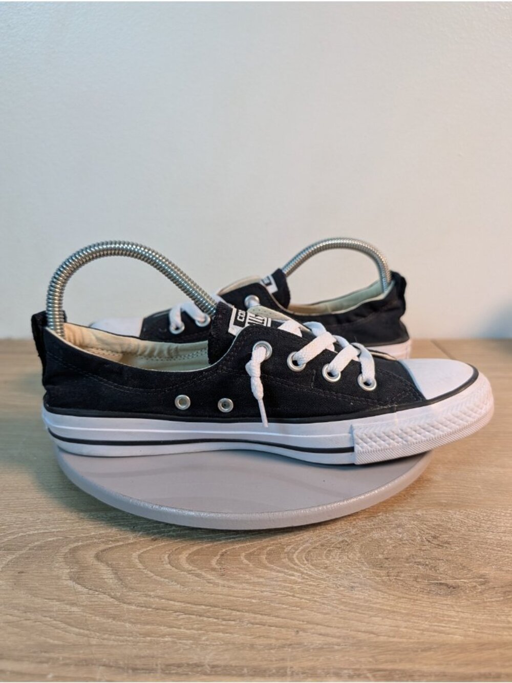 Converse Chuck Taylor All Star Shoreline Slip On Sneakers Women’s 9 Black - Picture 8 of 10